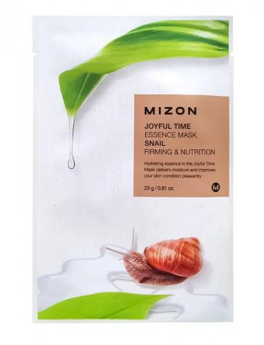 Мизон Тканевая маска с экстрактом улиточного муцина, 23 г (Mizon, Joyful Time)