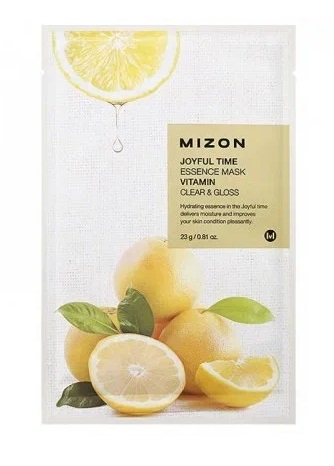 Мизон Тканевая маска с витамином С, 23 г (Mizon, Joyful Time)