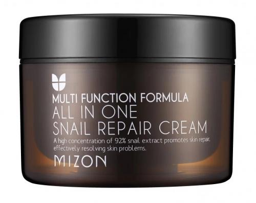 Мизон Крем с муцином улитки для лица All In One, 75 мл (Mizon, Snail Repair)