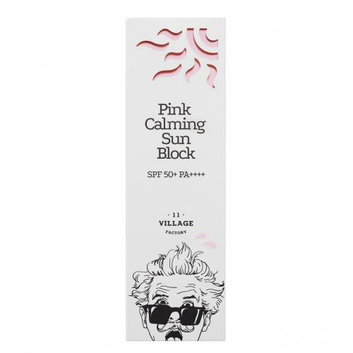 Успокаивающий солнцезащитный крем Pink Calming Sun Block SPF50+ PA++++, 50 мл (Suncare)