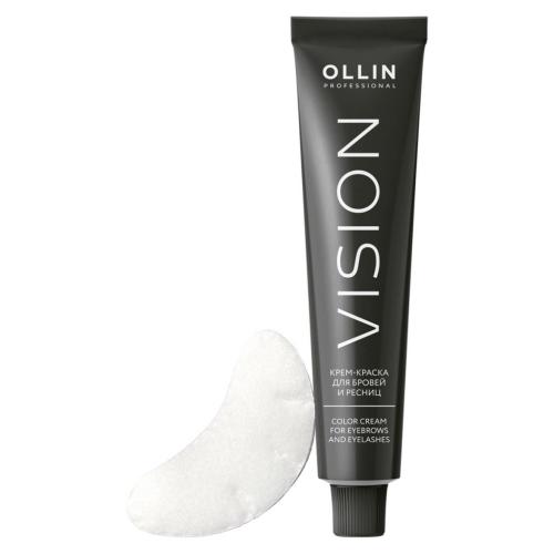 Оллин Крем-краска для бровей и ресниц, 20 мл (Ollin Professional, Окрашивание волос, Vision), фото-2