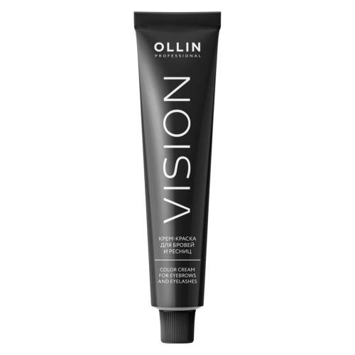 Оллин Крем-краска для бровей и ресниц, 20 мл (Ollin Professional, Окрашивание волос, Vision)