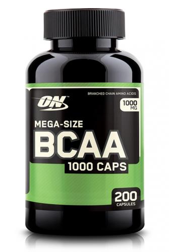 Комплекс аминокислот BCAA 1000 мг, 200 капсул (, )