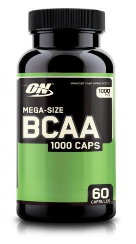 Комплекс аминокислот BCAA 1000 мг, 60 капсул ()