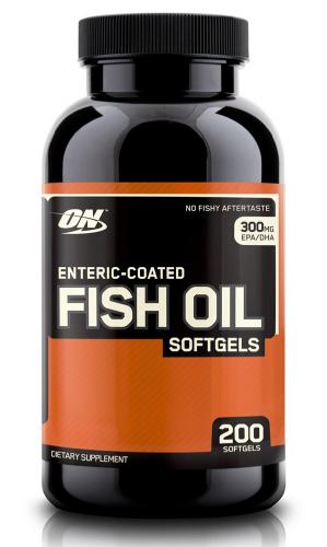 Оптимум Нутришен Рыбий жир Fish Oil Softgels, 200 капсул (Optimum Nutrition, )