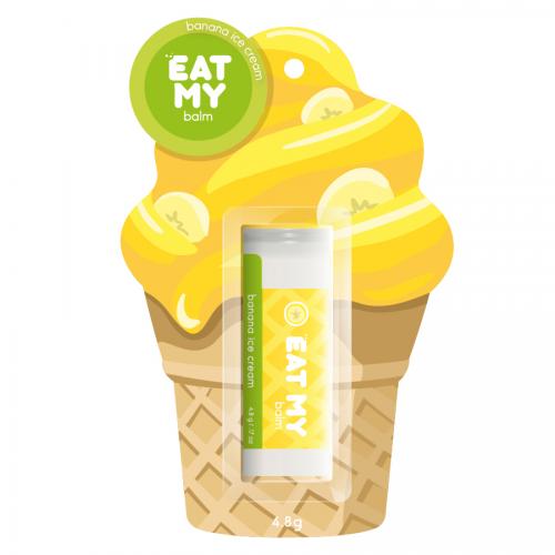 Ит Май Бальзам для губ &quot;Банановый пломбир&quot;, 4,8 г (Eat My, Ice Cream)