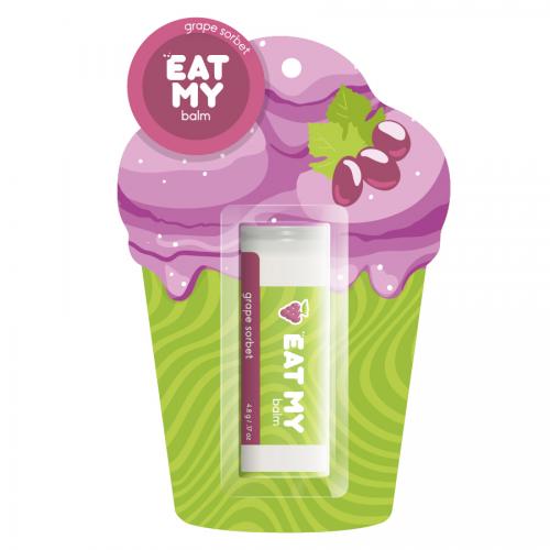 Ит Май Бальзам для губ &quot;Виноградный сорбет&quot;, 4,8 г (Eat My, Ice Cream)