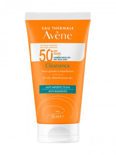 Авен Флюид солнцезащитный для проблемной кожи SPF 50+, 50 мл (Avene, Cleanance)