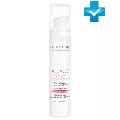 Дермедик Корректирующий дневной крем UV + IR SPF 20, 40 мл (Dermedic, Redness)