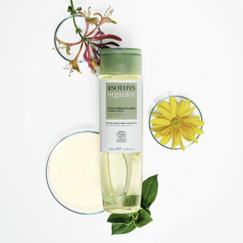 Сотис Париж Масло для демакияжа глаз и лица Detox Cleansing Oil For Face And Eyes, 200 мл (Sothys Paris, Specific Care, Sothys Organics), фото-2