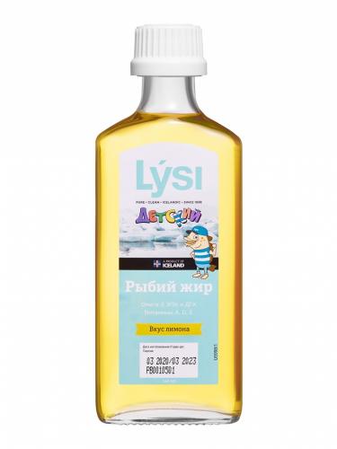Лиси Детский рыбий жир со вкусом лимона, 240 мл (Lysi, )