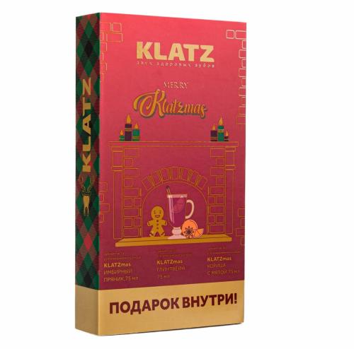 Клатц Набор зубных паст KLATZmas с рождественской свечой: Глинтвейн + Корица с мятой + Имбирный пряник, 3 х 75 мл (Klatz, Рождественская серия), фото-6