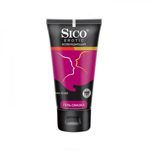 Сико Возбуждающий гель-смазка Erotic, 50 мл  (Sico, )