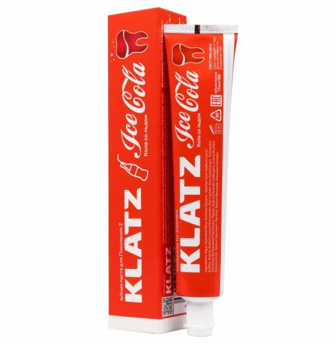 Клатц Зубная паста для поколения Z «Кола со льдом», 75 мл (Klatz, Zoomers)