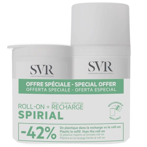 СВР Набор (дезодорант ролл-он 50 мл х 2 шт) (SVR, Spirial)