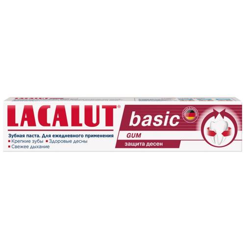 Лакалют Зубная паста Basic Gum для защиты десен, 75 мл (Lacalut, Зубные пасты), фото-2
