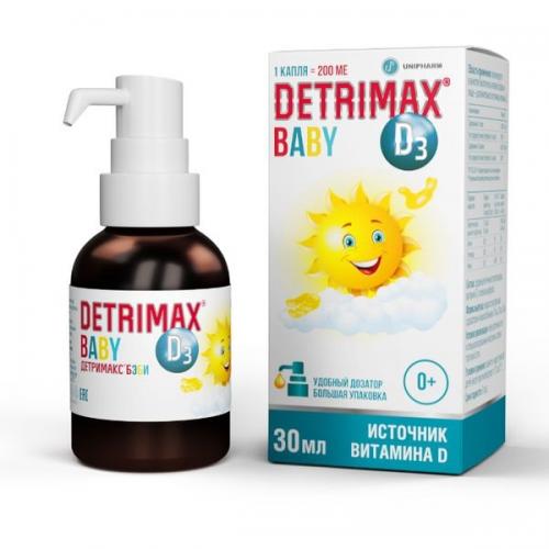 Детримакс Витамин D3 Baby, 30 мл (Detrimax, )