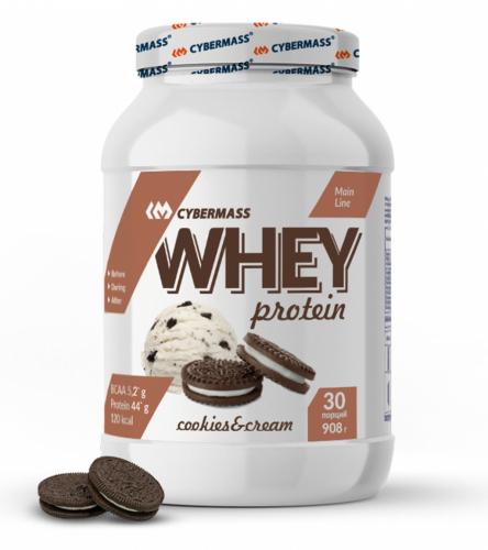 Сухой белковый концентрат Whey &quot;Печенье-сливки&quot;, 908 г (Protein Line)
