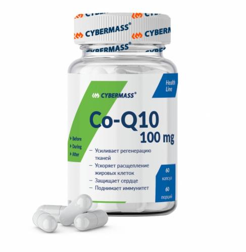 Пищевая добавка Coenzyme Q10, 60 капсул (Health line)