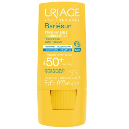 Урьяж Невидимый стик для чувствительных зон SPF 50+, 8 г (Uriage, Bariesun)