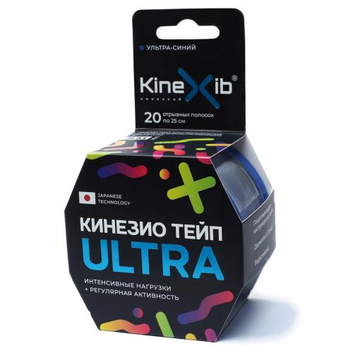 Кинезио тейп Ultra 5 м х 5 см, синий (Тейпы)