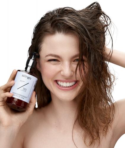 Скинга Бессульфатный шампунь с коллагеном и альгинатами для всех типов волос, 250 мл (Skinga, Hair), фото-5