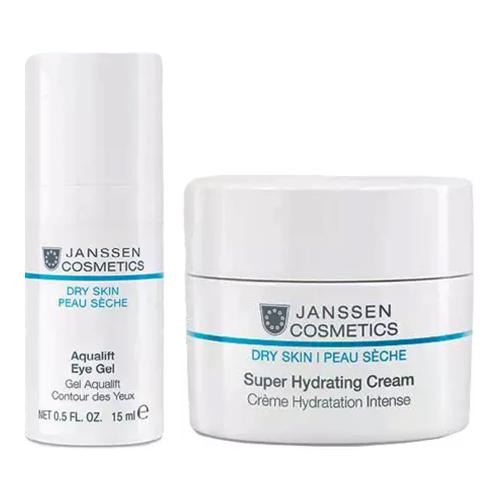 Янсен Косметикс Набор &quot;Активное увлажнение&quot; (крем 50 мл + гель для век 15 мл) (Janssen Cosmetics, Dry Skin)