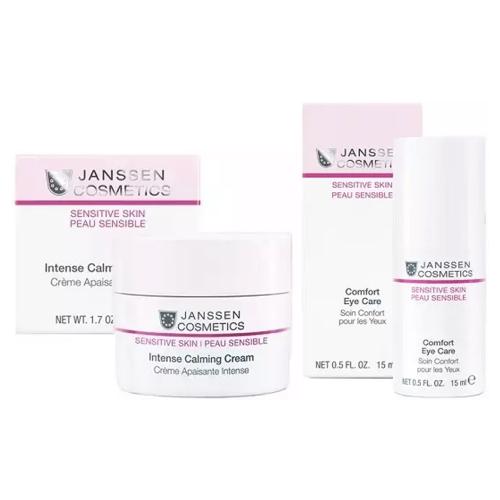 Янсен Косметикс Набор средств для чувствительной кожи лица и век (Janssen Cosmetics, Sensitive skin)