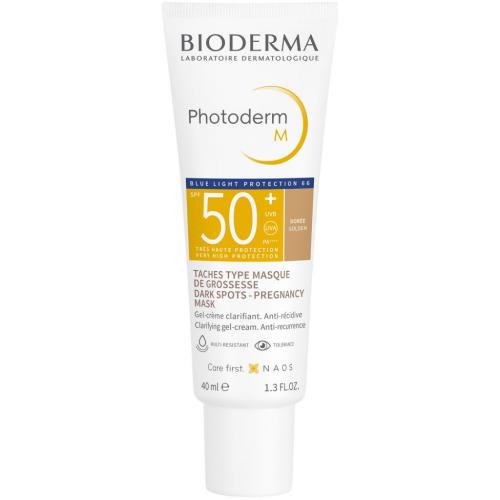 Биодерма Солнцезащитный крем-гель M SPF 50+, темный оттенок, 40 мл (Bioderma, Photoderm)