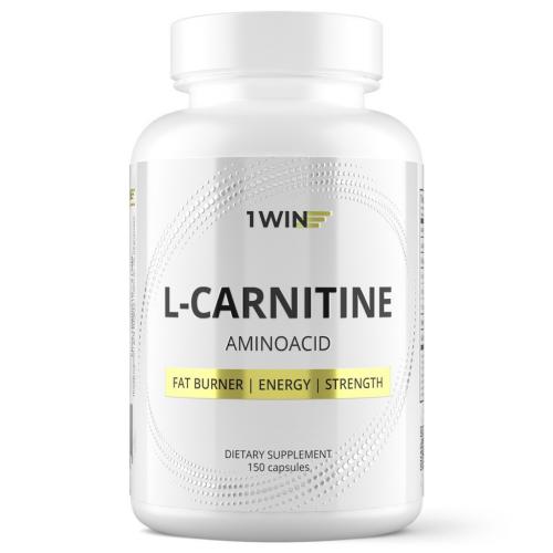 1Вин L-карнитин, 150 капсул (1Win, Aminoacid)