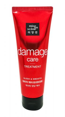 Маска для поврежденных волос Damage Care Treatment, 180 мл (Mise En Scene, )