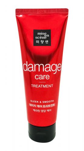 Маска для поврежденных волос Damage Care Treatment, 180 мл (Mise En Scene, )