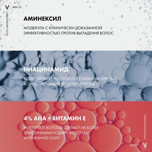 Виши Шампунь против выпадения волос Energy+, сменный блок, 500 мл (Vichy, Dercos), фото-5