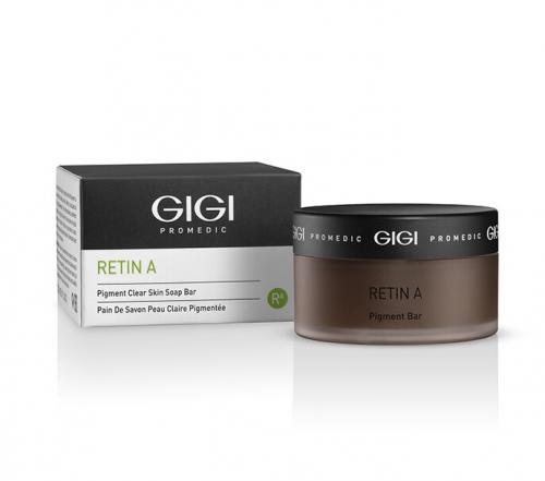 ДжиДжи Мыло-антипигмент со спонжем Pigment Clear Skin Soap Bar, 100 г (GiGi, Retin A)