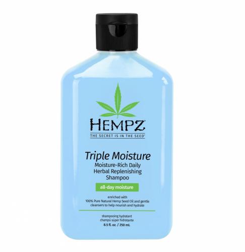 Хемпз Растительный шампунь Triple Moisture, 250 мл (Hempz, Тройное увлажнение)