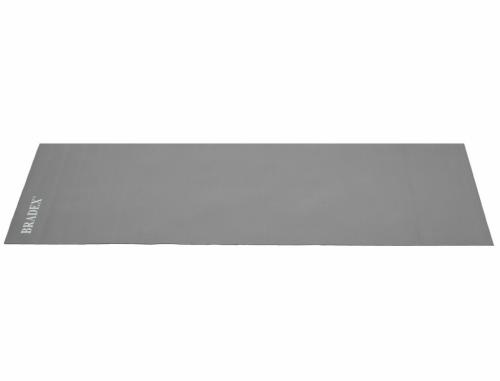 Брадекс Коврик для йоги и фитнеса, серый, 190х61х0,5 см (Bradex, ), фото-4