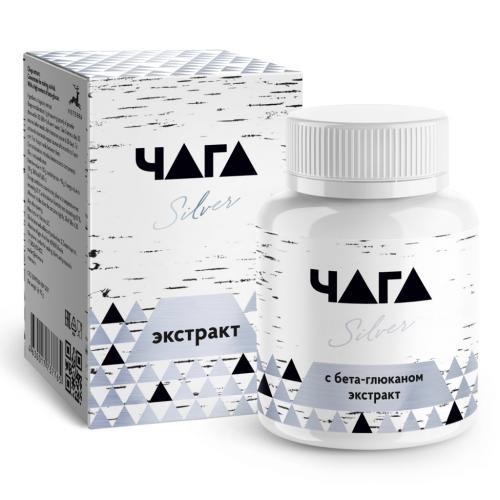 Сухой экстракт чаги Silver, 90 г (Чага)