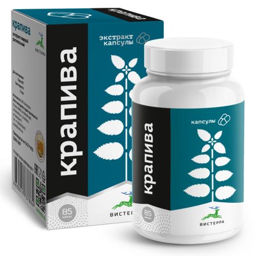 Экстракт крапивы, 85 капсул (Оздоровительная продукция)