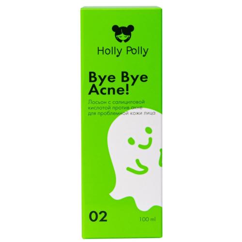 Холли Полли Лосьон с 2% салициловой кислотой против акне и воспалений, 100 мл (Holly Polly, Bye Bye Acne!), фото-11