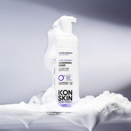 Айкон Скин Пенка для умывания для всех типов кожи Ultra Tolerance, 170 мл (Icon Skin, Derma Therapy), фото-2