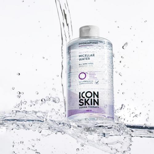 Айкон Скин Очищающая мицеллярная вода Delicate Purity, 450 мл (Icon Skin, Derma Therapy), фото-2