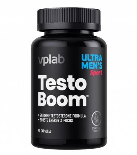 ВПЛаб Комплекс Testoboom для увеличения тестостерона, 90 капсул (VPLab, Ultra Men's)