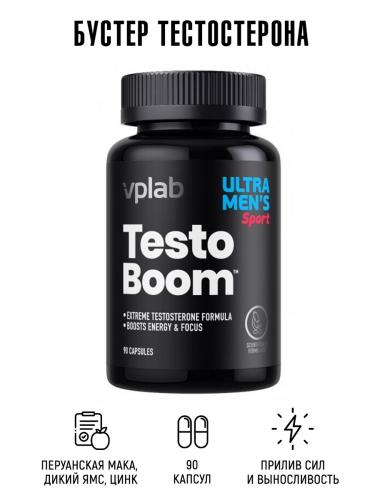 ВПЛаб Комплекс Testoboom для увеличения тестостерона, 90 капсул (VPLab, Ultra Men's), фото-6