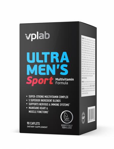 ВПЛаб Мультивитаминный комплекс для мужчин Multivitamin Formula, 90 таблеток (VPLab, Ultra Men's)