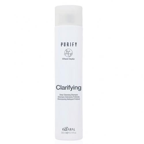 Каарал Шампунь для глубокого очищения волос Clarifying Deep Cleansing Shampoo, 300 мл (Kaaral, Purify, Vitamin Complex)