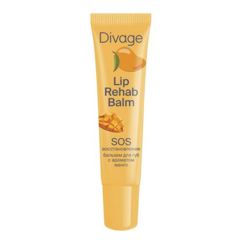 Диваж Бальзам SOS-восстановление для губ Lip Rehab Balm, 12 мл (Divage, Губы), фото-3