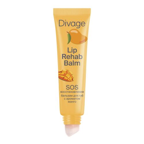 Диваж Бальзам SOS-восстановление для губ Lip Rehab Balm, 12 мл (Divage, Губы), фото-4