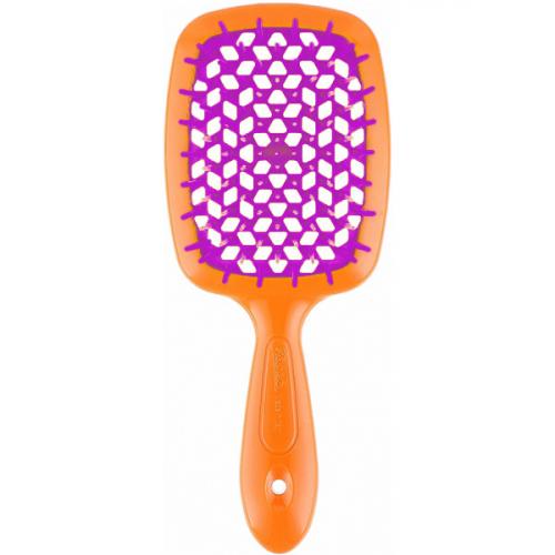 Джанеке Щетка Superbrush малая оранжево-фиолетовая, 17,5 х 7 х 3 см  (Janeke, Щетки)