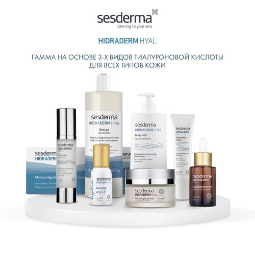 Сесдерма Гель для душа, 500 мл (Sesderma, Hidraderm Hyal), фото-6