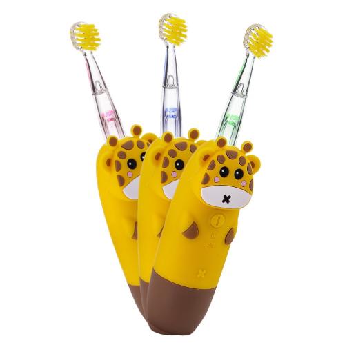 Ревилайн Детская электрическая звуковая зубная щетка RL 025 Baby 1+, желтая, 1 шт (Revyline, Электрические зубные щетки)